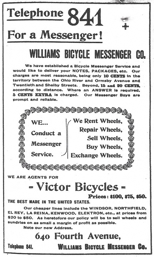 Williams-Bicycle-Messenger-Company-Louisville-Kentucky-1889-velo-Fahrrad-charges-paid-Caron-Directory