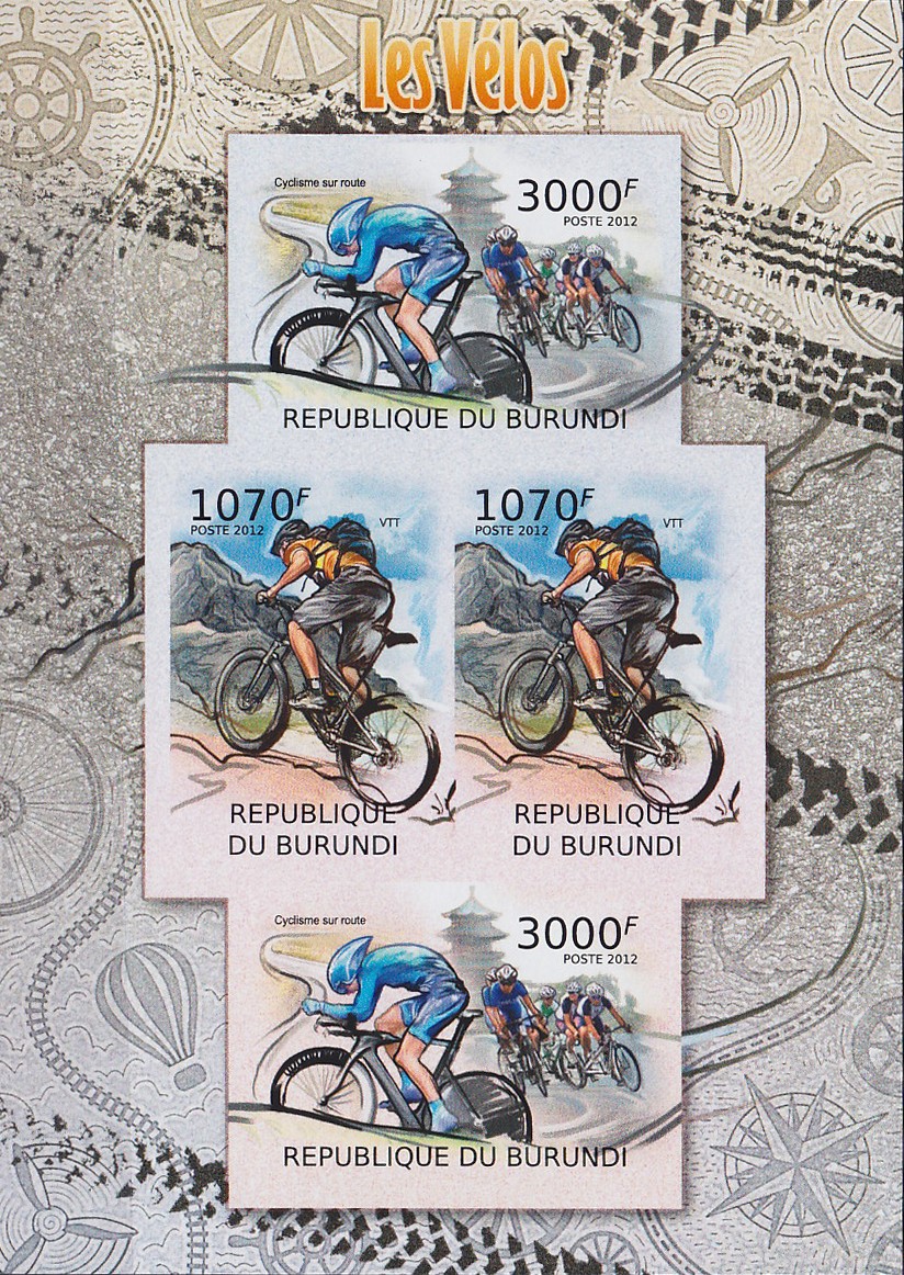 Stamperija-Burundi-stamp-bicycle-philately-fahrrad-briefmarke-velo-timbre-RE22469