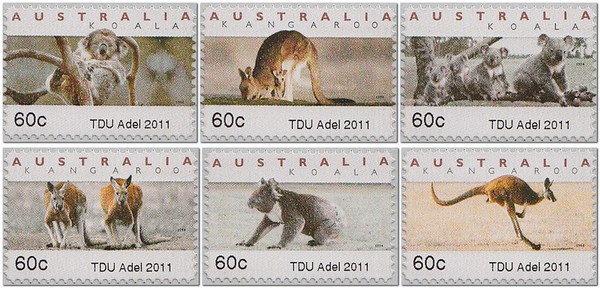 TDU-Tour-Down-Under-Adelaide-Australia-Koala-ATM-counter-printed-stamp-2011