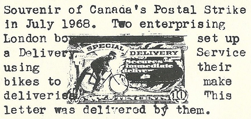 W-E-Mail-Service-London-Canada-Ontario-post-strike-1968-imprit