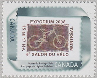Links-6e-Salon-Velo-ExpodiumMontreal-Canada-Philatelie-Cycliste-Radsport-bicycle-stamp-velo-timbre-Fahrrad-Briefmarke-Philatelie